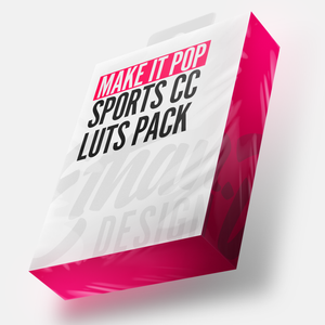 Make it Pop - Sports CC LUTs Pack